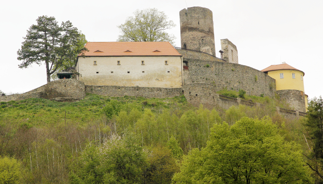 Hrad Svojanov.