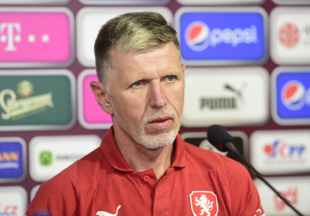 Trenér české fotbalové reprezentace Jaroslav Šilhavý.
