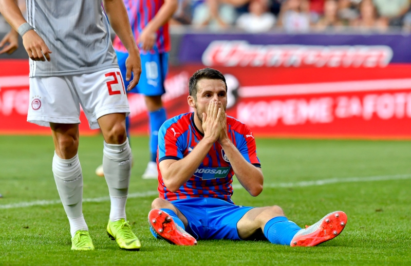 Plzeňský fotbalista Milan Havel.