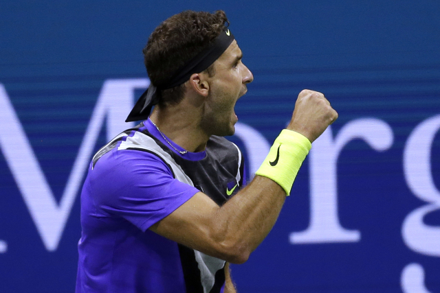Bulharský svěřenec Grigor Dimitrov.