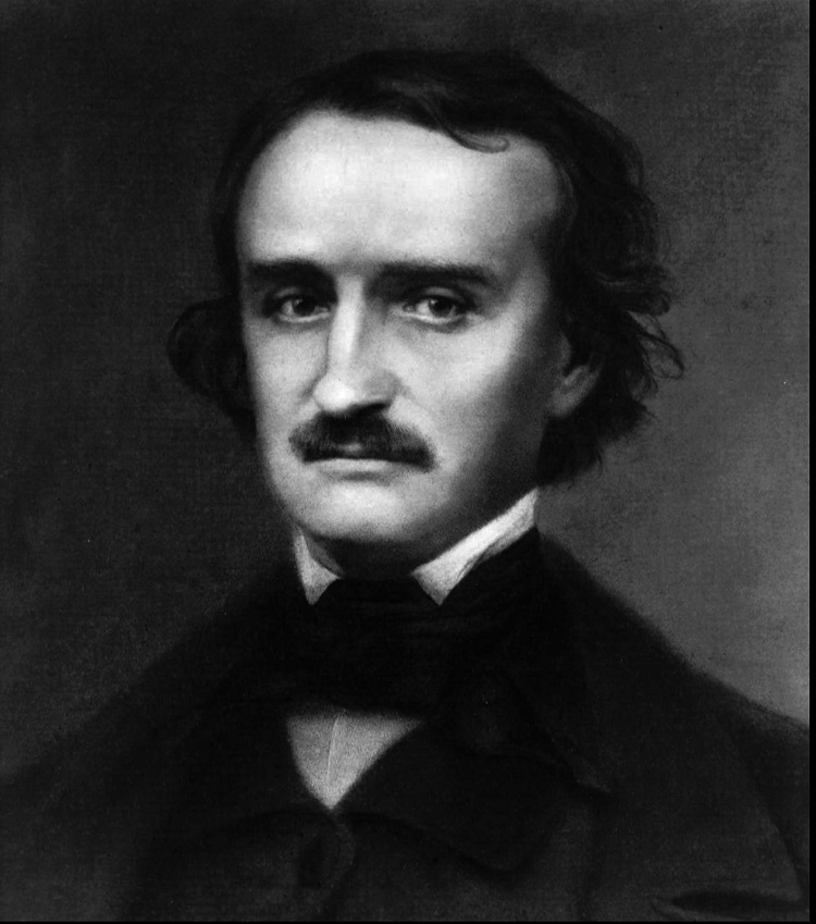 Spisovatel Edgar Allan Poe.