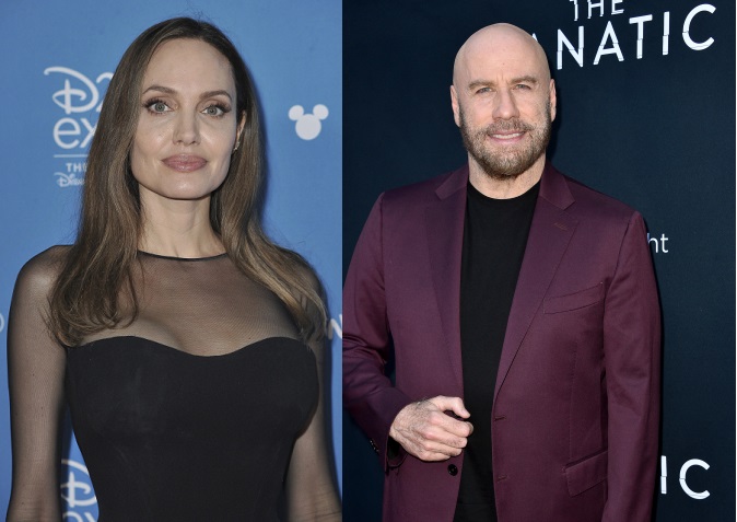 Angelina Jolie a John Travolta.