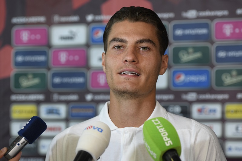 Patrik Schick se s reprezentací připravuje na kvalifikační zápasy v Kosovu a Černé Hoře.
