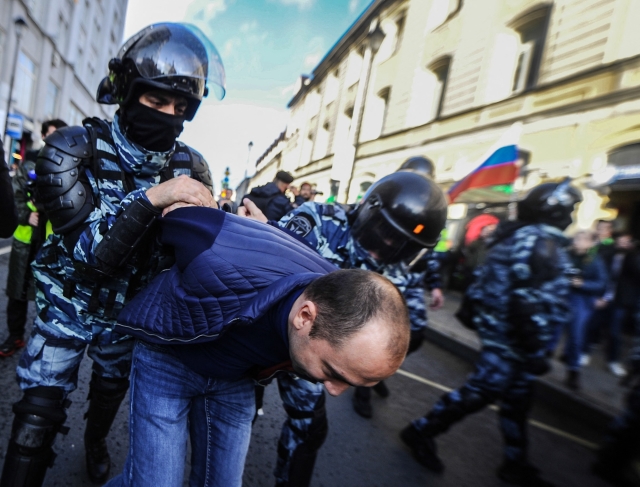 Demonstrace v Rusku.