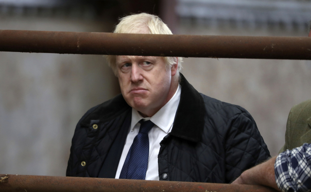 Britský premiér Boris Johnson.