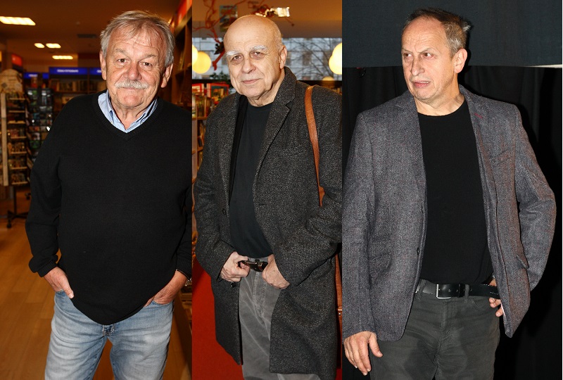 Karel Šíp, Ivan Mládek, Jan Kraus.