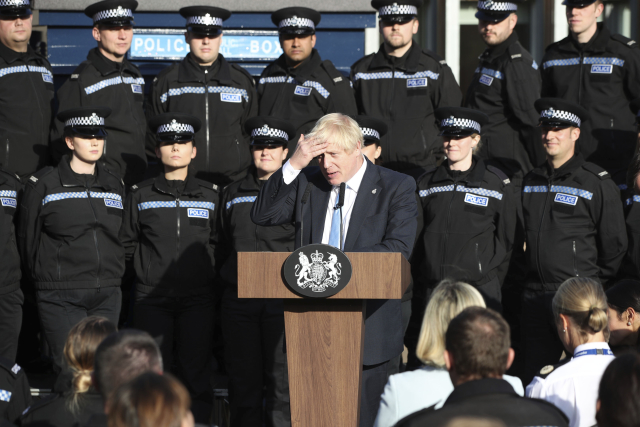 Britský premiér Boris Johnson.