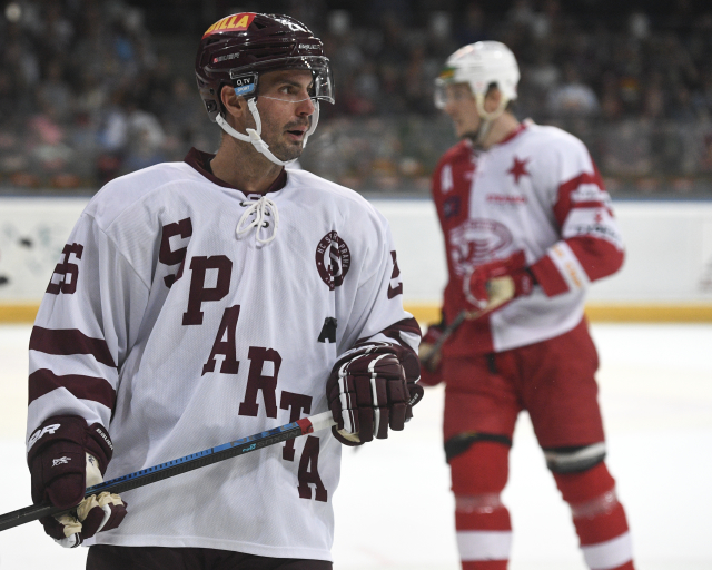 Michal Řepík v přípravném zápase proti Slavii.
