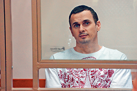 Režisér Oleh Sencov.