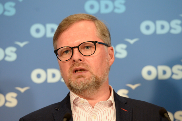 Předseda ODS Petr Fiala.
