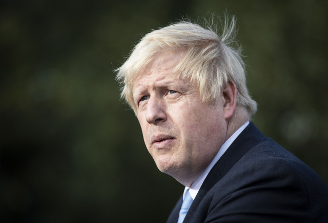 Premiér Boris Johnson.