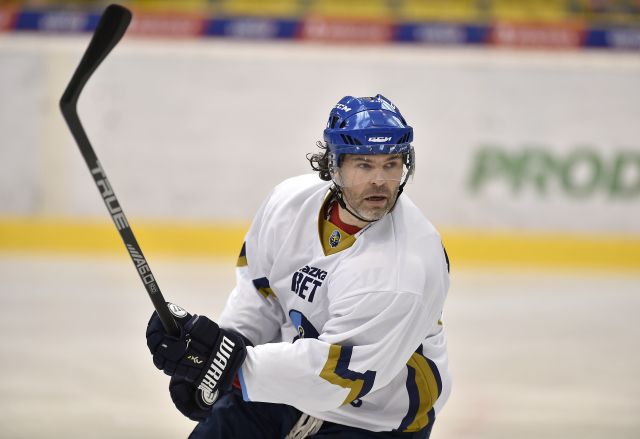Jaromír Jágr v dresu Kladna.