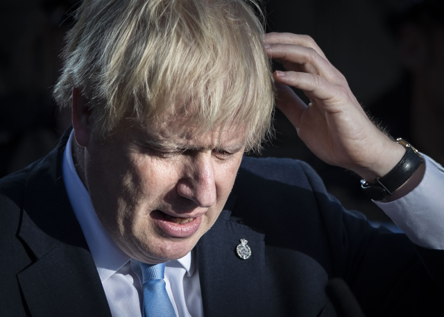 Britský premiér Boris Johnson.