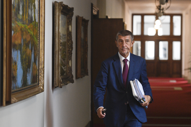 Premiér a předseda ANO Andrej Babiš.