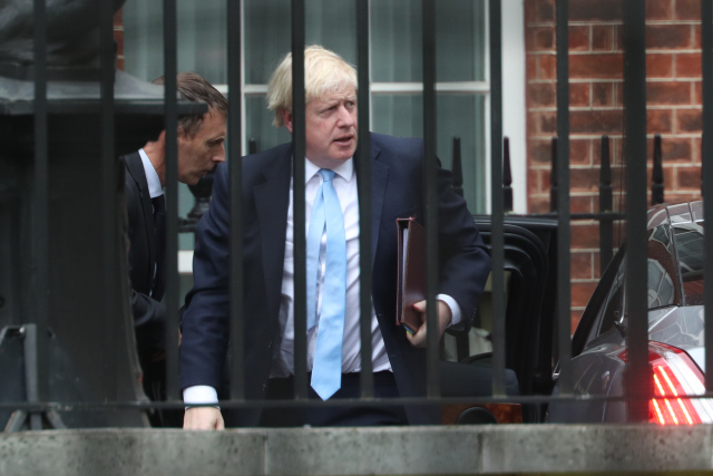 Britský premiér Boris Johnson.