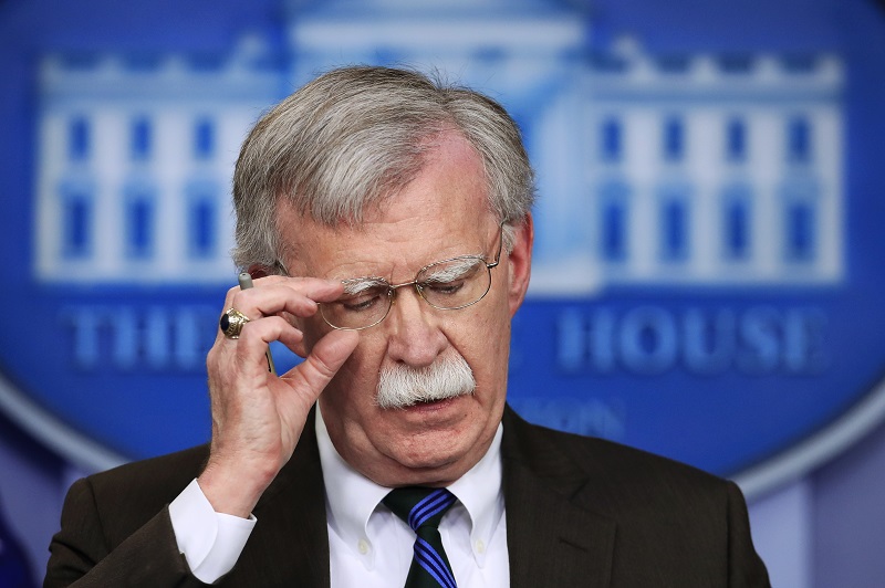 John Bolton působil jako Trumpův poradce od dubna 2018.