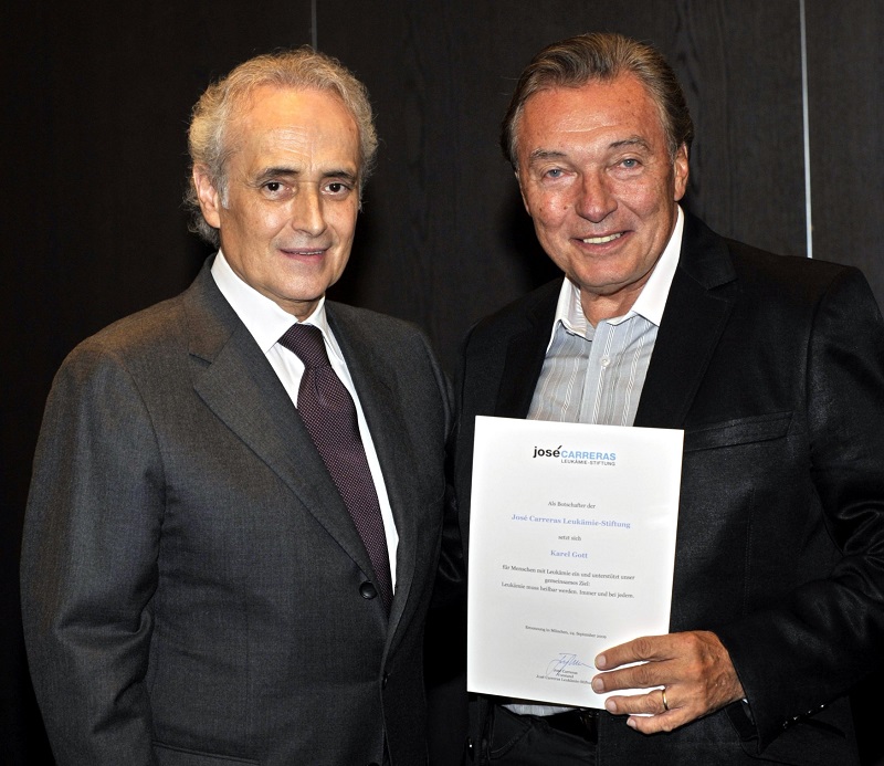 José Carreras a Karel Gott. 