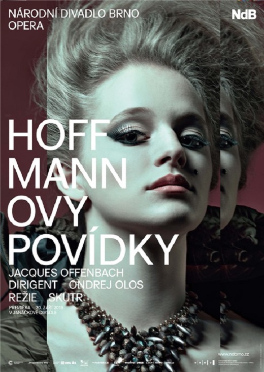 Plakát k inscenaci Hoffmannovy povídky.