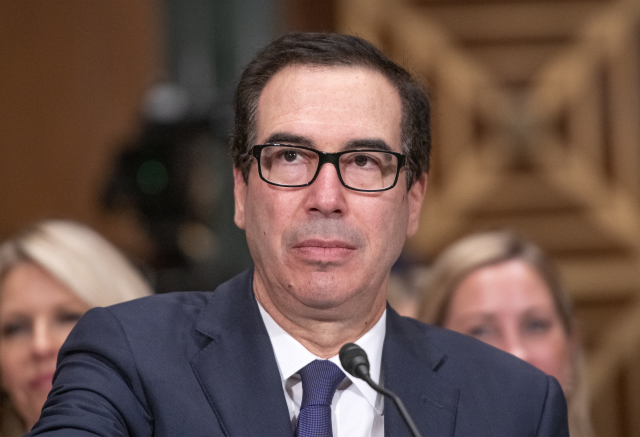 Americký ministr financí Steven Mnuchin.