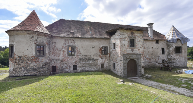 Zámeček ve Stránecké Zhoři.