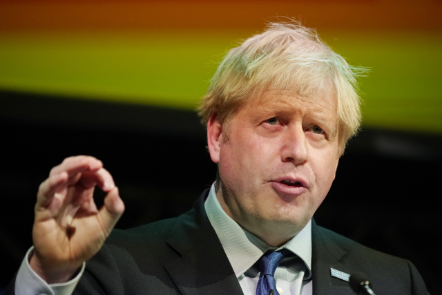 Boris Johnson.