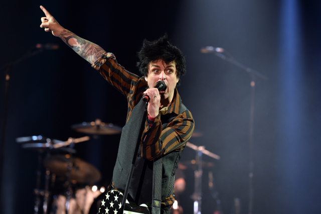 Frontman kapely Green Day.