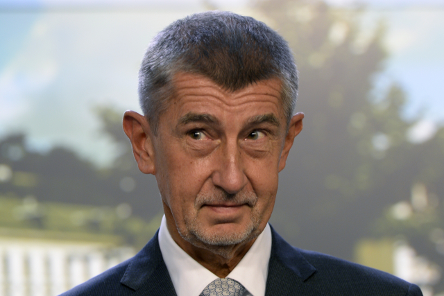 Český premiér Andrej Babiš.