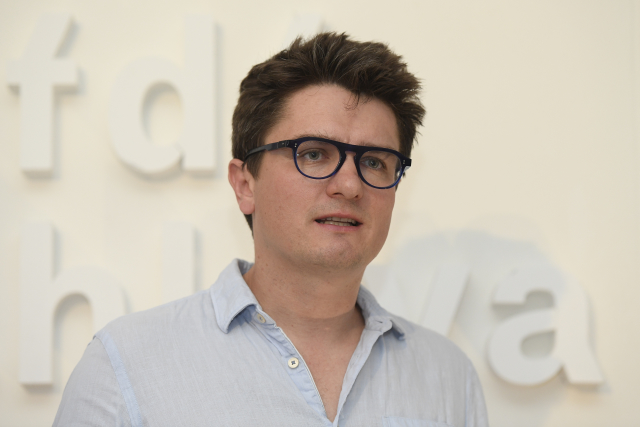 Ředitel festivalu Marek Hovorka.