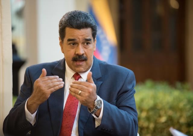 Venezuelský prezident Nicolás Maduro.