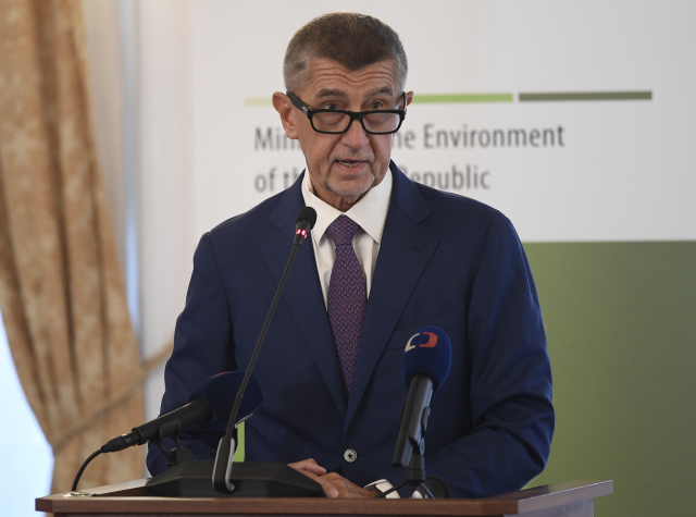 Český premiér Andrej Babiš.
