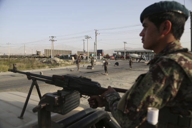 Afghánský voják.