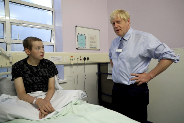 Britský premiér Boris Johnson.