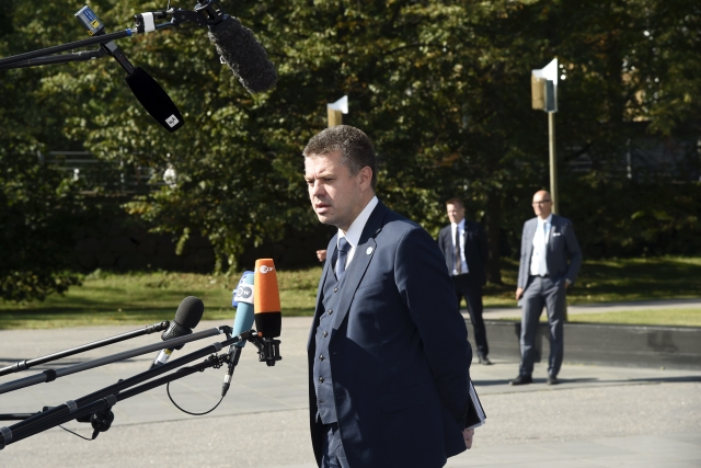 Estonský ministr zahraničí Urmas Reinsalu.