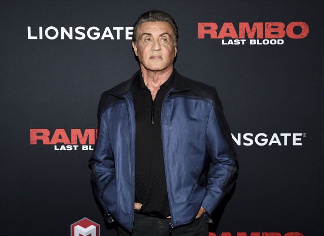 Sylvester Stallone.