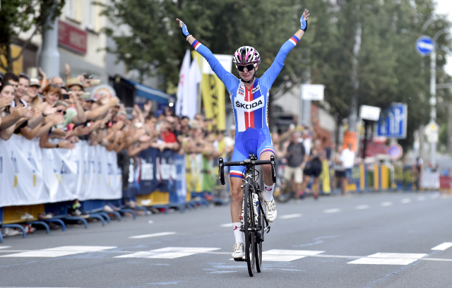 Česká cyklistka Nikola Nosková.