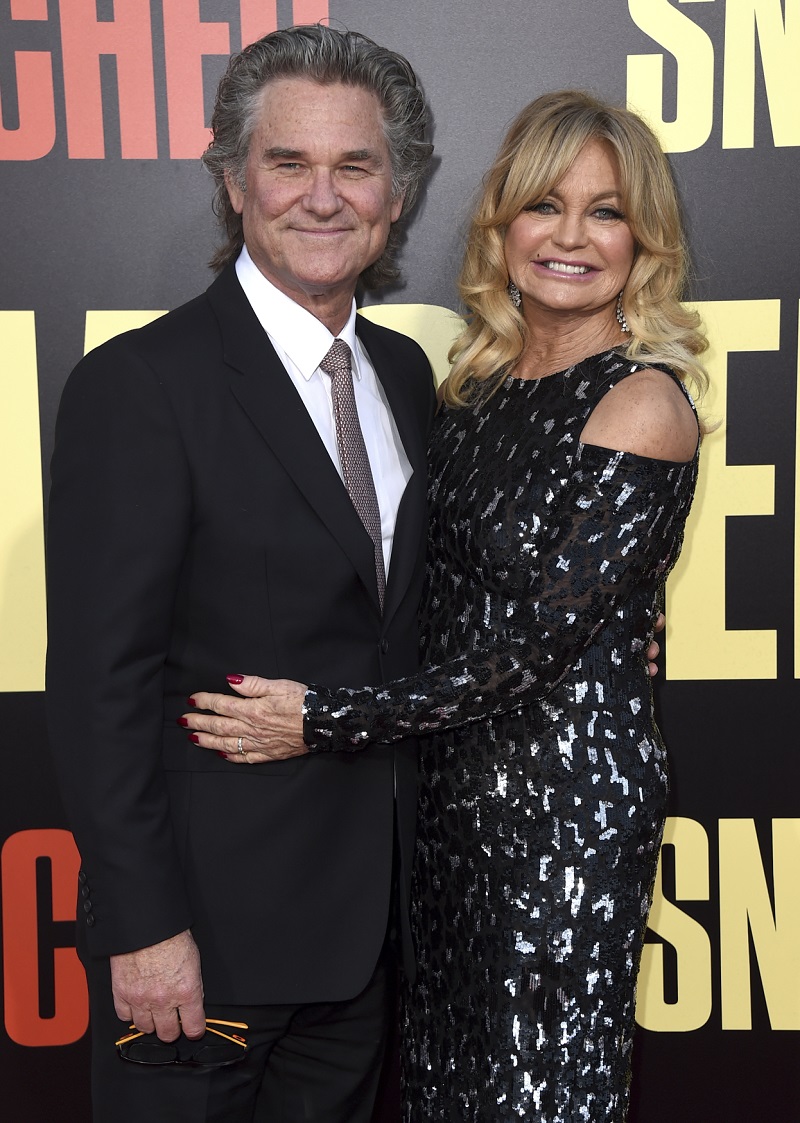 Kurt Russell a jeho partnerka Goldie Hawn. 