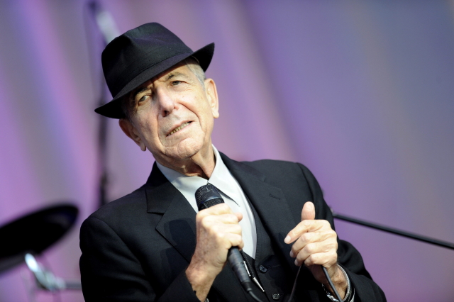 Leonard Cohen.