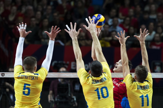 Ukrajinská volejbalová reprezentace. 