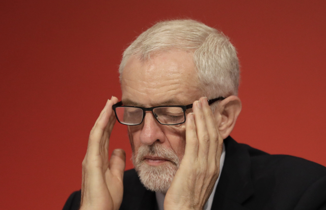 Lídr labouristů Jeremy Corbyn.