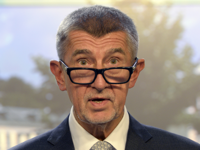 Český premiér Andrej Babiš.
