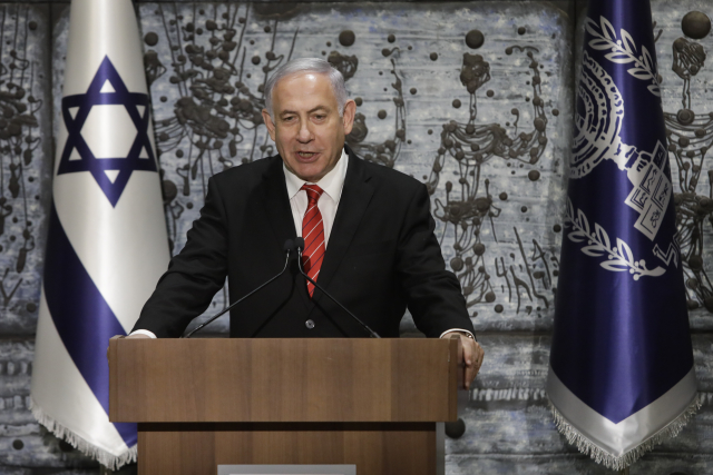 Izraelský prezident Reuven Rivlin.