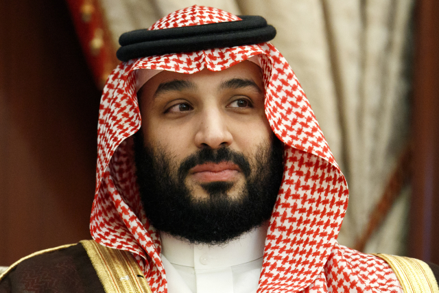 Korunní princ Saúdské Arábie Muhammad bin Salmán.