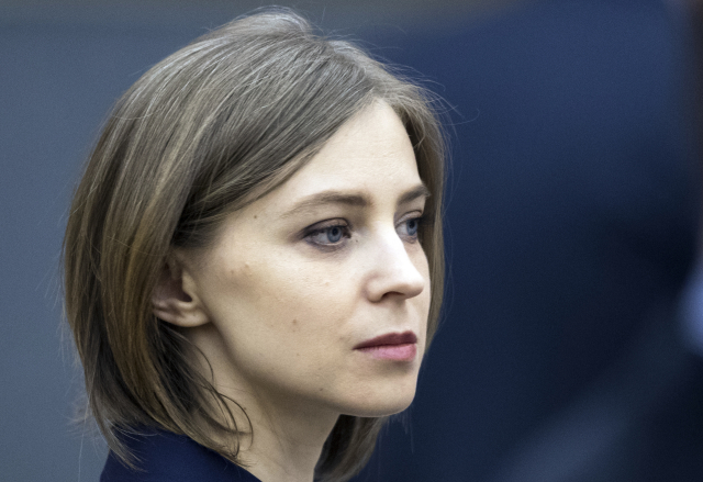 Ruská poslankyně Natalja Poklonská.