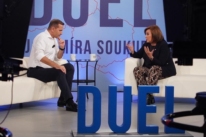 Hostem Duelu Jaromíra Soukupa byla Alena Schillerová.