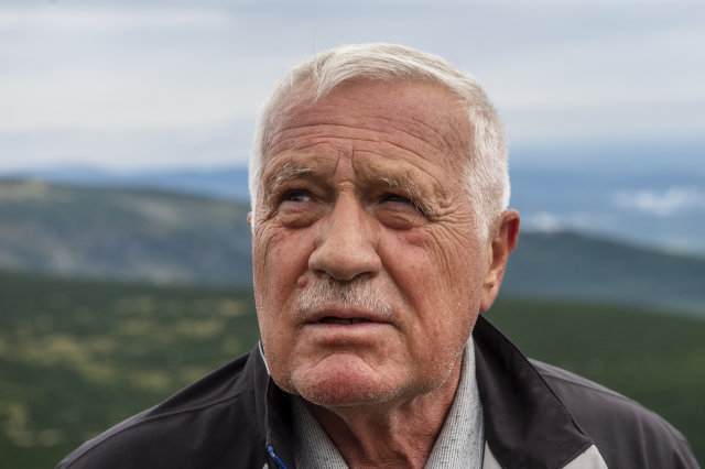 Bývalý prezident Václav Klaus.