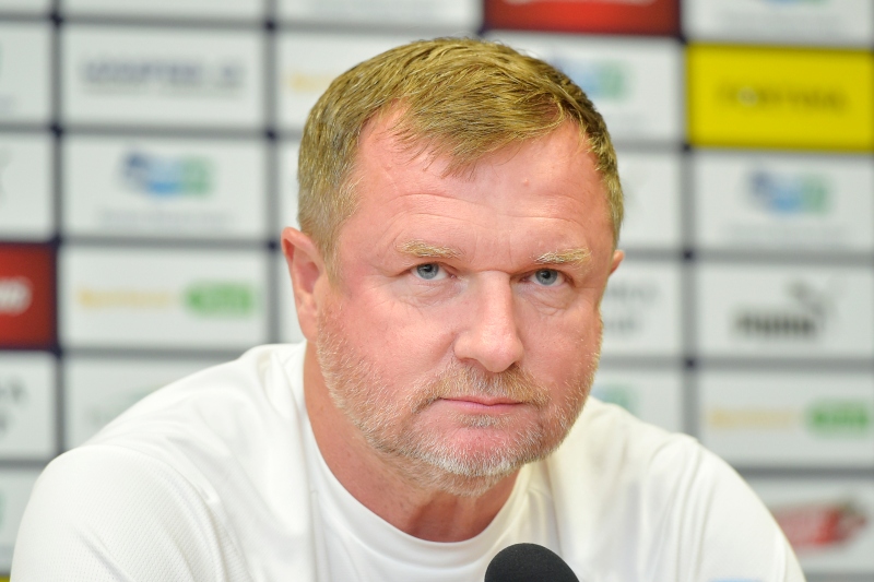 Trenér Pavel Vrba.