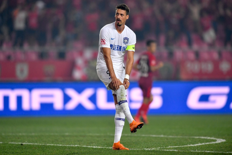 Fotbalový útočník Sandro Wagner.