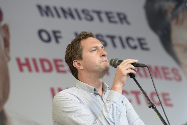 Ředitel české pobočky nevládní organizace Transparency International David Ondračka.