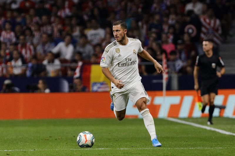 Fotbalista Eden Hazard.
