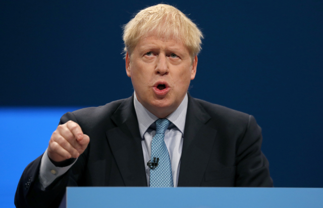 Britský premiér Boris Johnson.